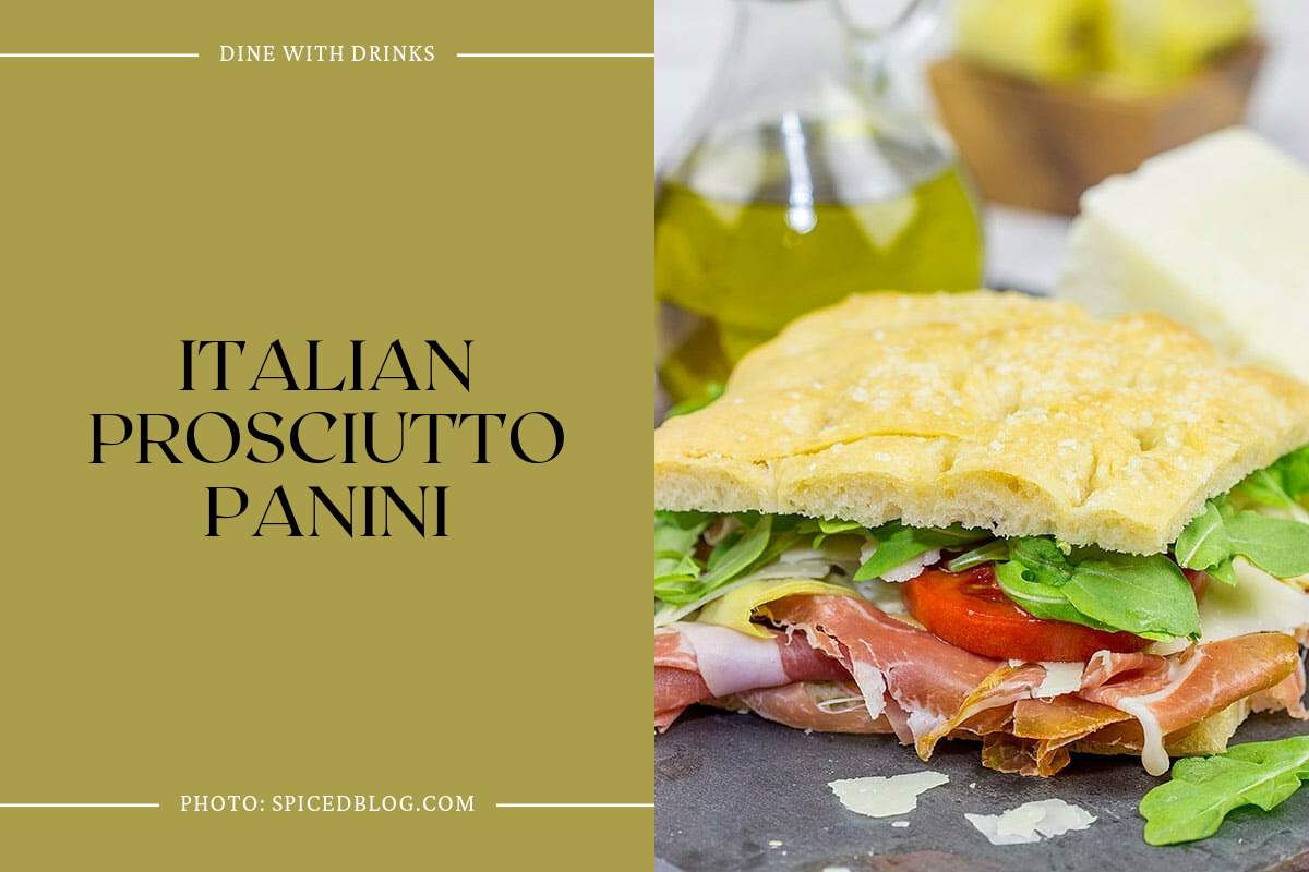 Italian Prosciutto Panini
