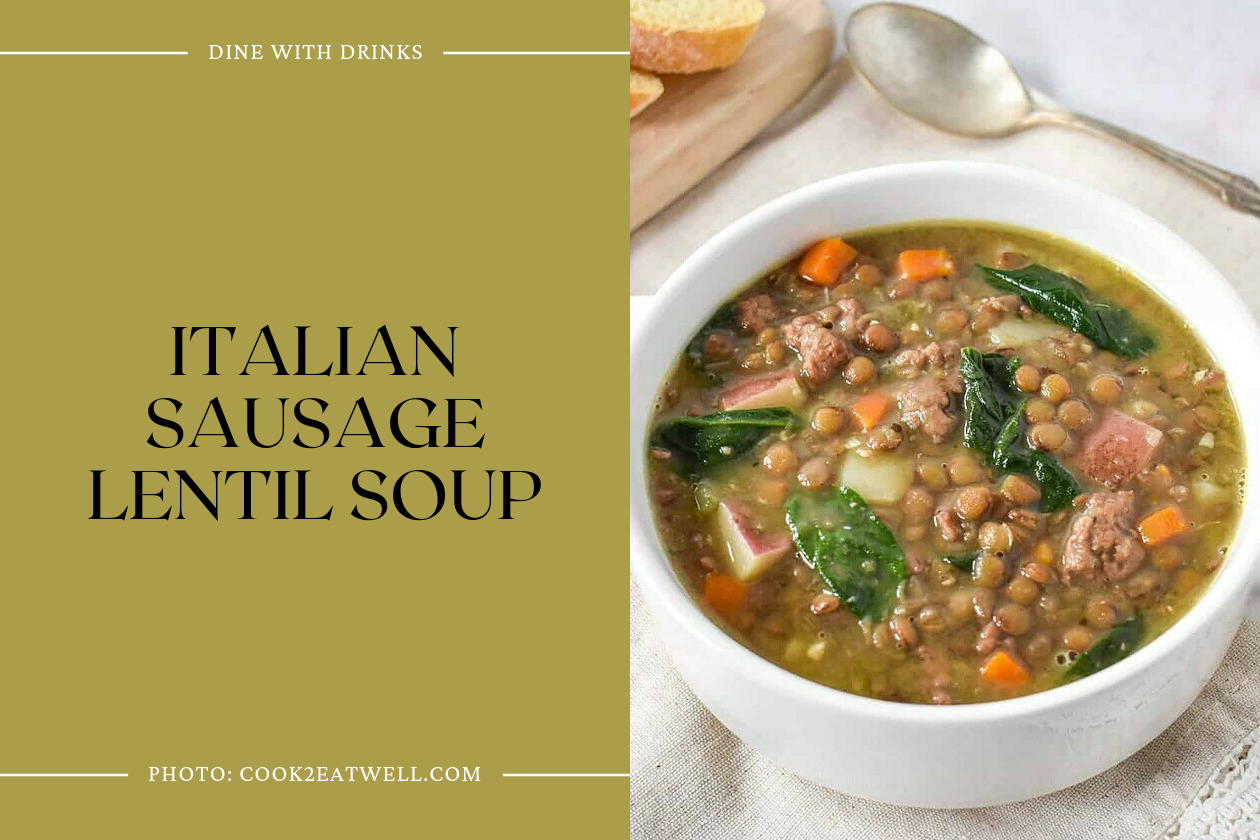 Italian Sausage Lentil Soup