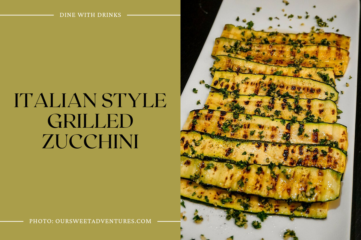 Italian Style Grilled Zucchini
