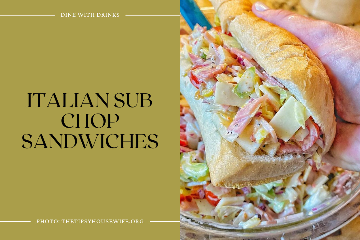 Italian Sub Chop Sandwiches