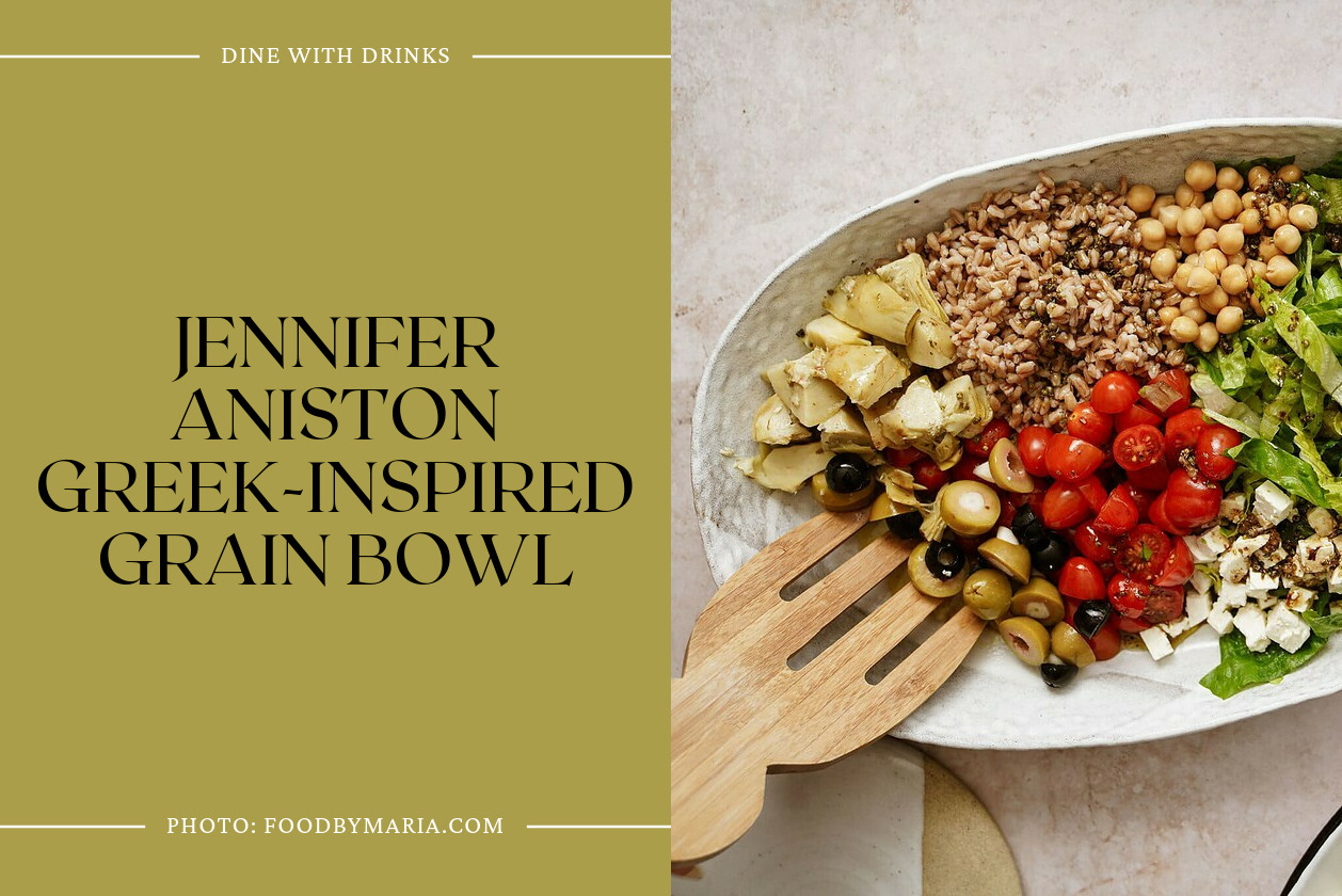 Jennifer Aniston Greek-Inspired Grain Bowl