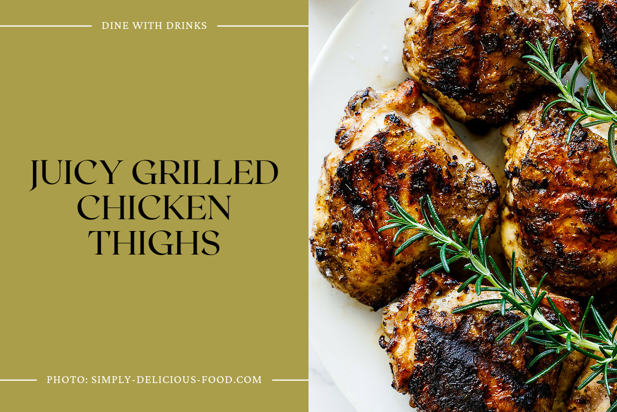 Juicy Grilled Chicken Thighs