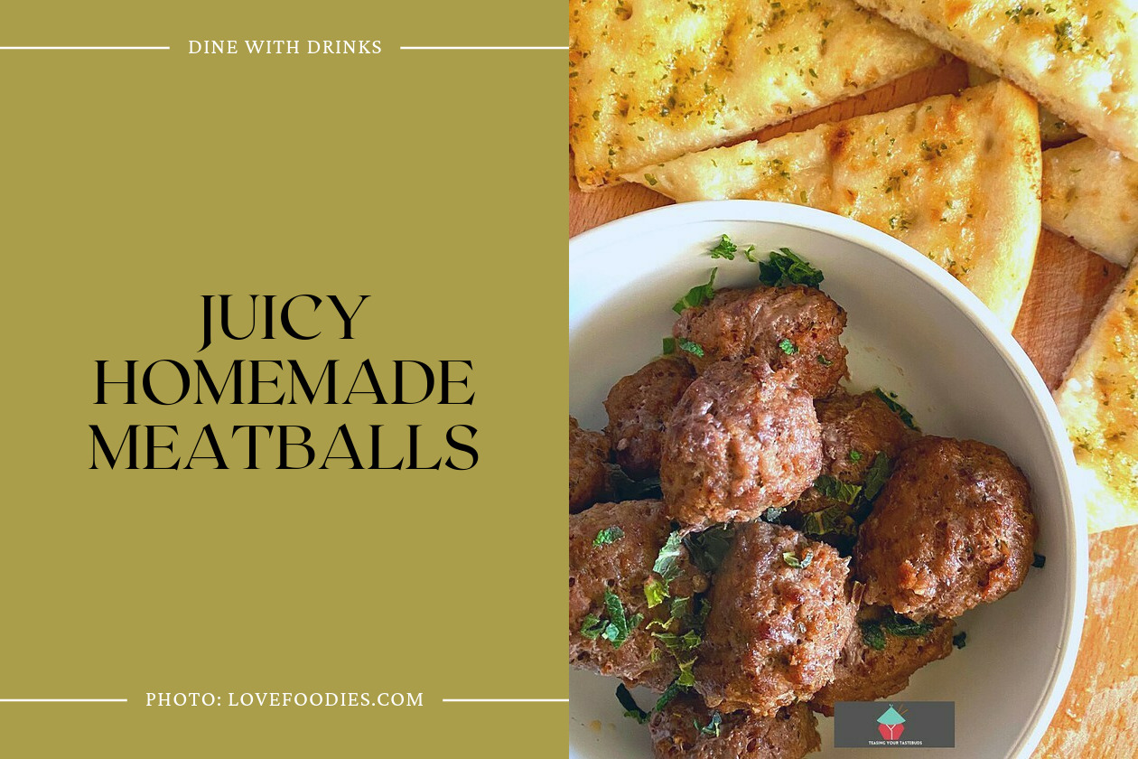 Juicy Homemade Meatballs