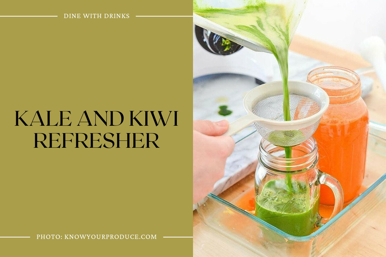 Kale And Kiwi Refresher