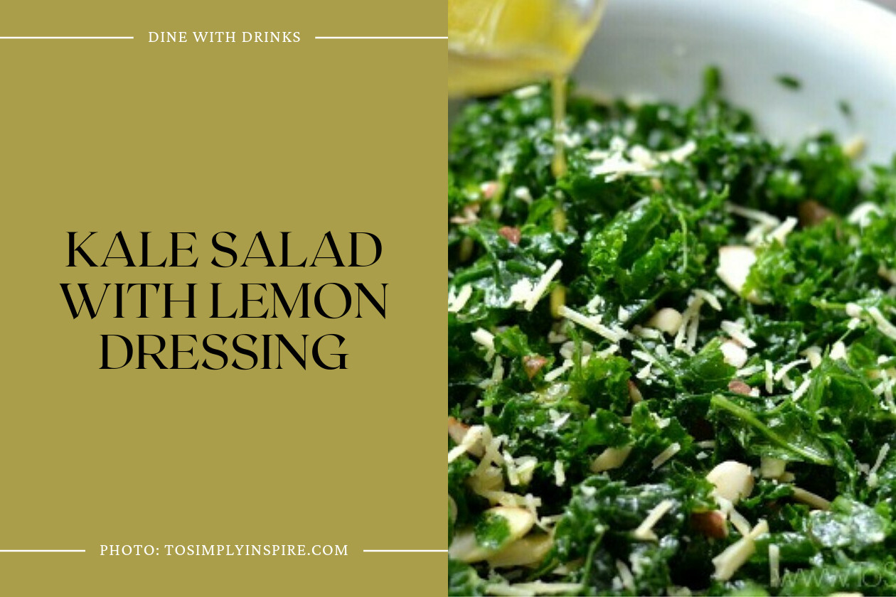 Kale Salad With Lemon Dressing