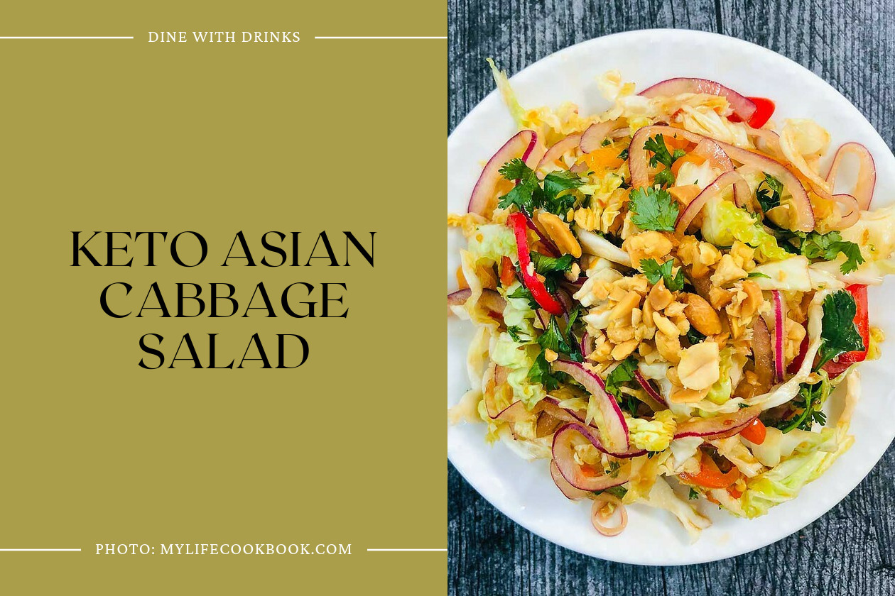 Keto Asian Cabbage Salad