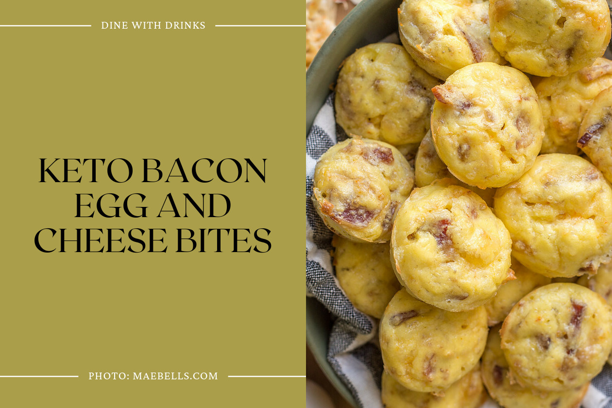 Keto Bacon Egg And Cheese Bites