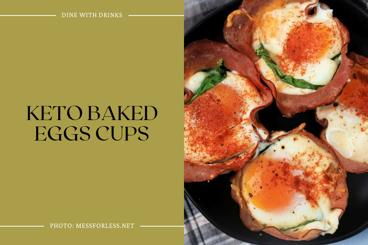 Keto Baked Eggs Cups