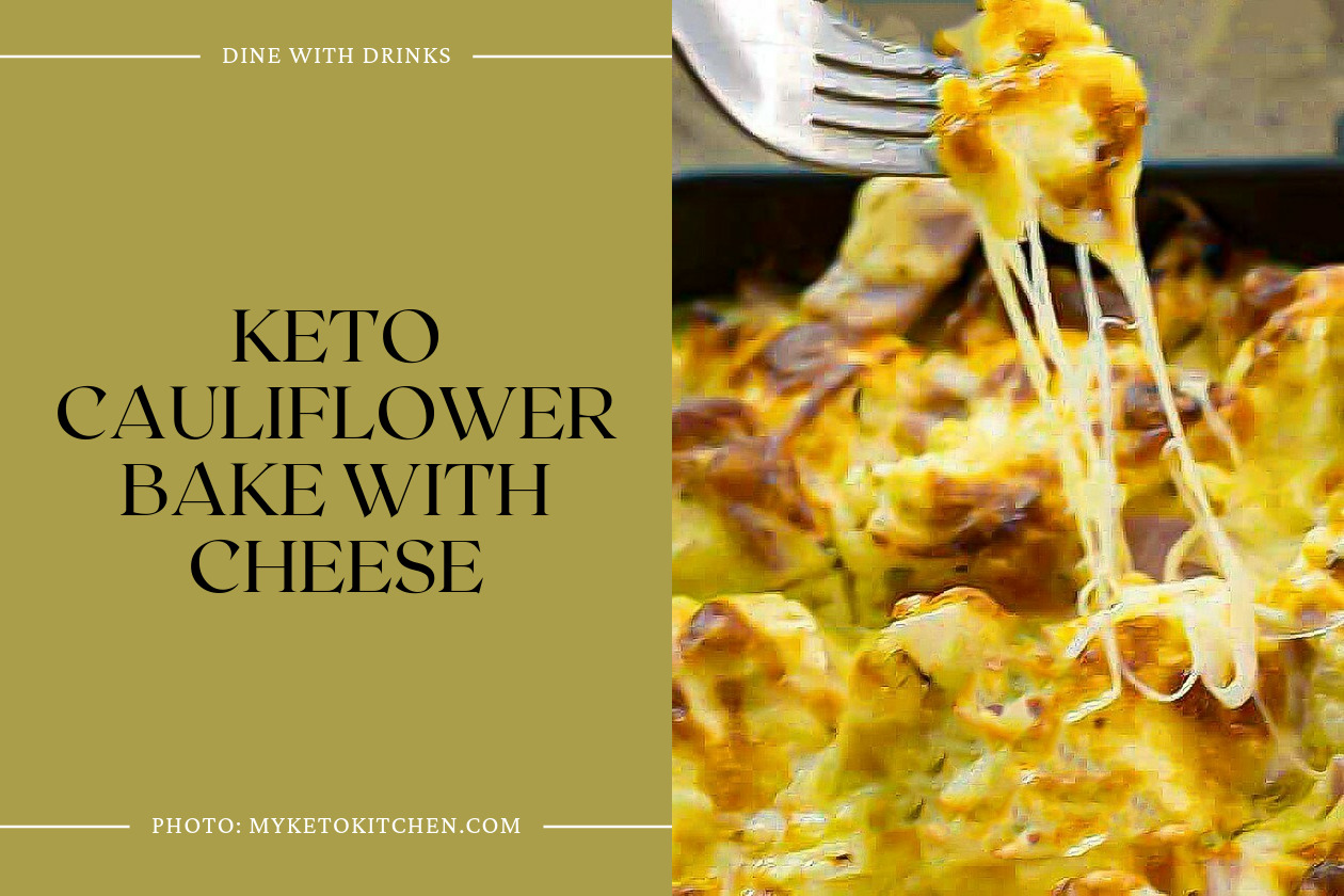 Keto Cauliflower Bake With Cheese