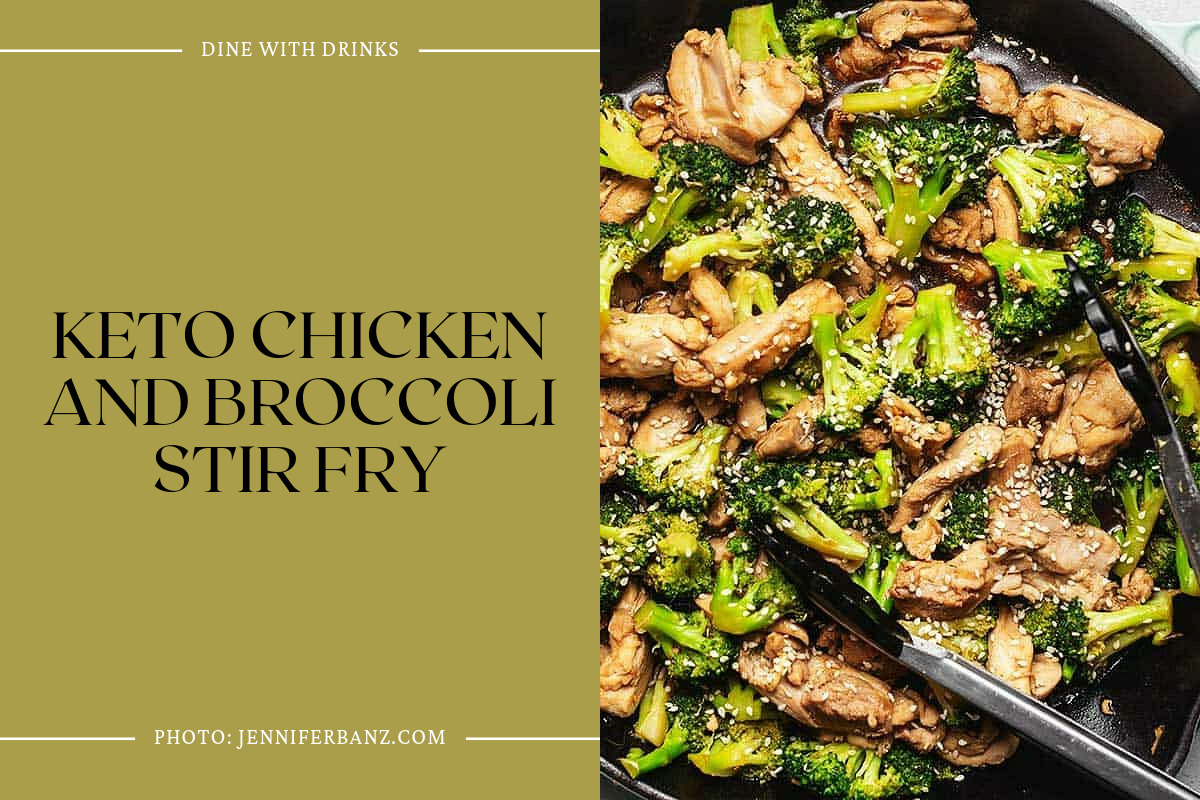 Keto Chicken And Broccoli Stir Fry