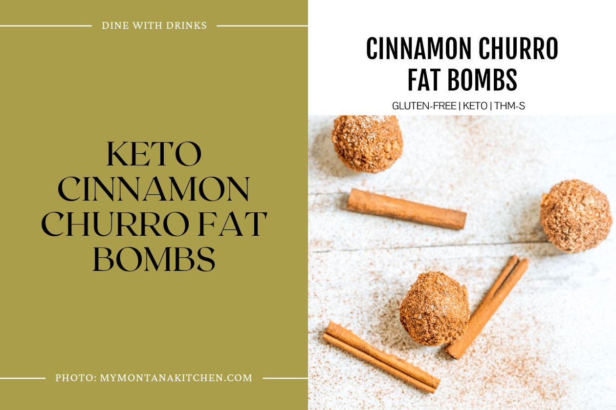 Keto Cinnamon Churro Fat Bombs