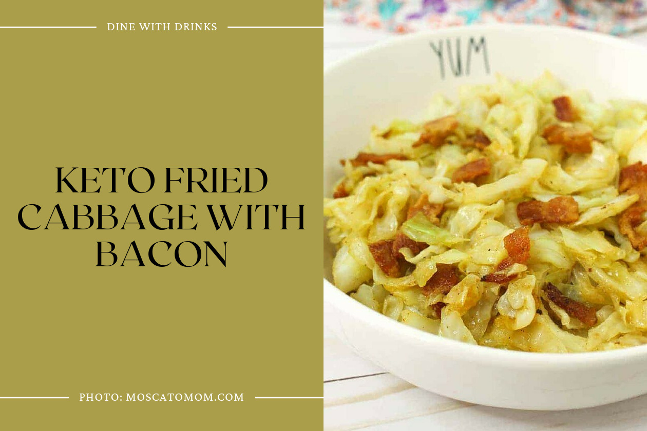 Keto Fried Cabbage With Bacon