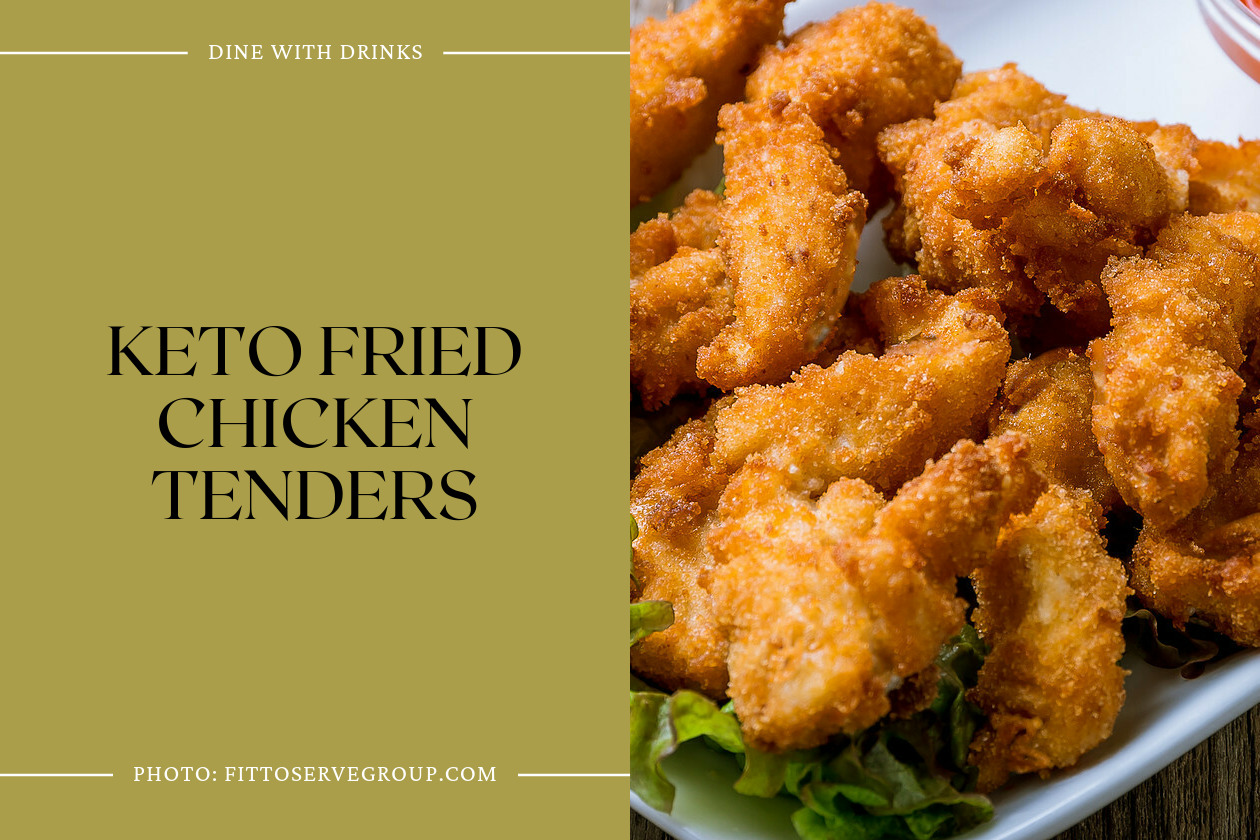 Keto Fried Chicken Tenders