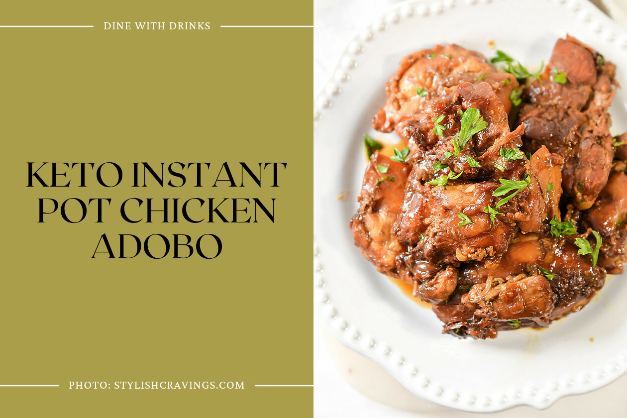 Keto Instant Pot Chicken Adobo