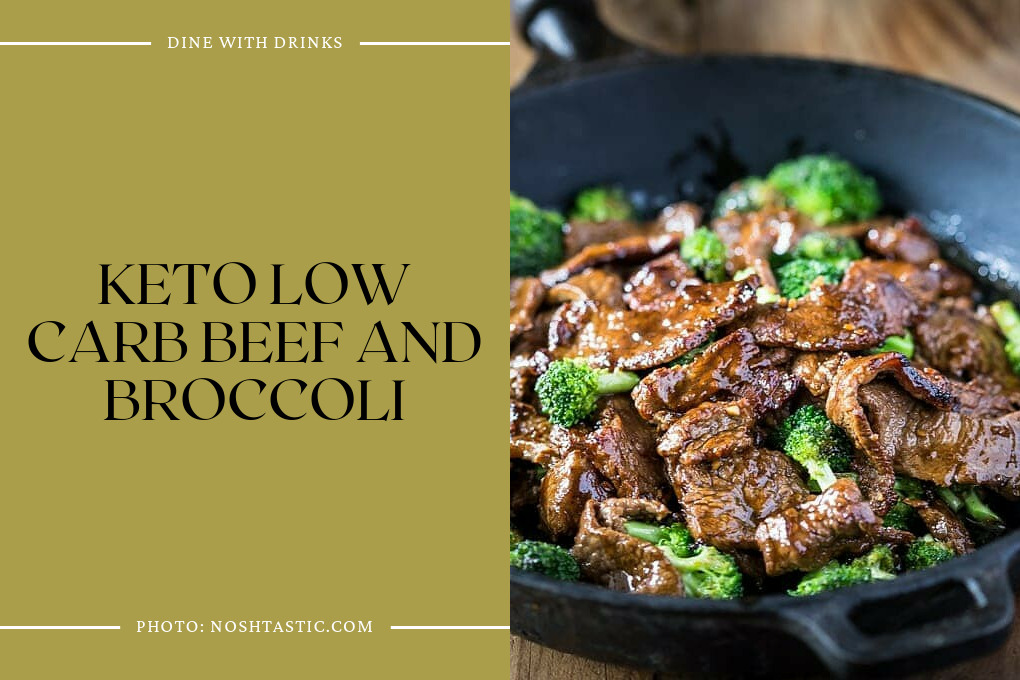 Keto Low Carb Beef And Broccoli