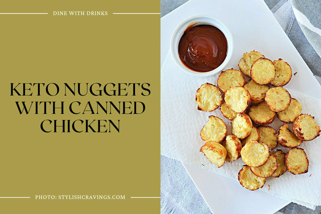 Keto Nuggets With Canned Chicken