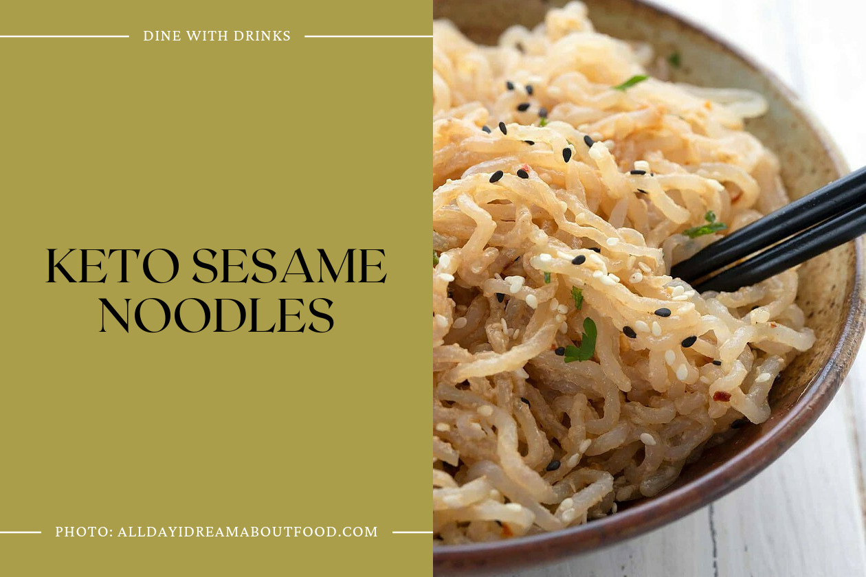 Keto Sesame Noodles
