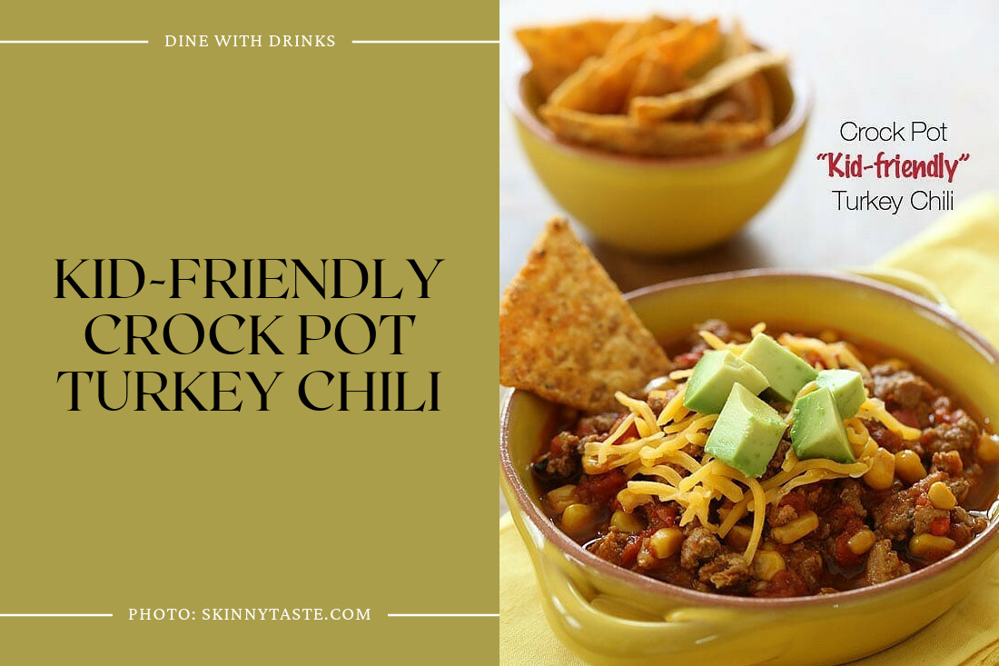 Kid-Friendly Crock Pot Turkey Chili