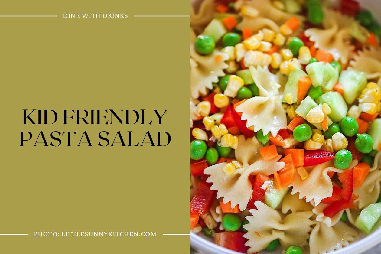 Kid Friendly Pasta Salad