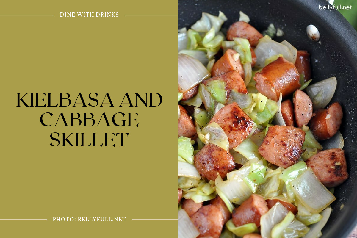 Kielbasa And Cabbage Skillet