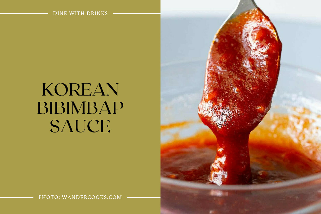 Korean Bibimbap Sauce
