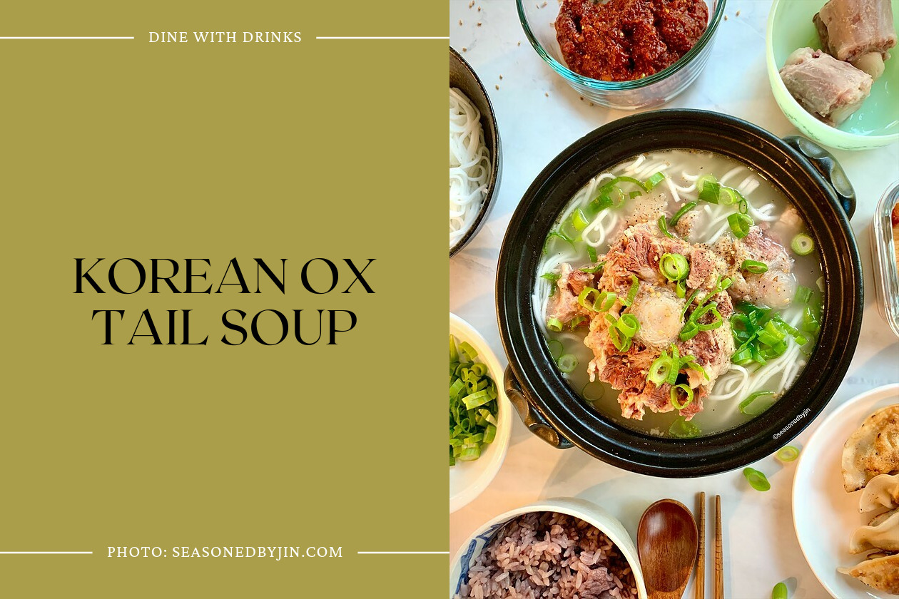 Korean Ox Tail Soup