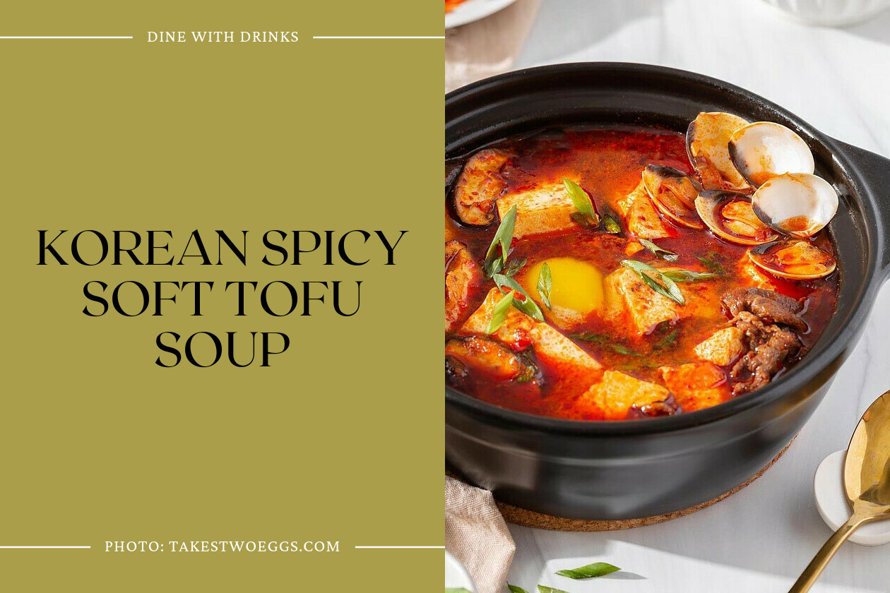 Korean Spicy Soft Tofu Soup