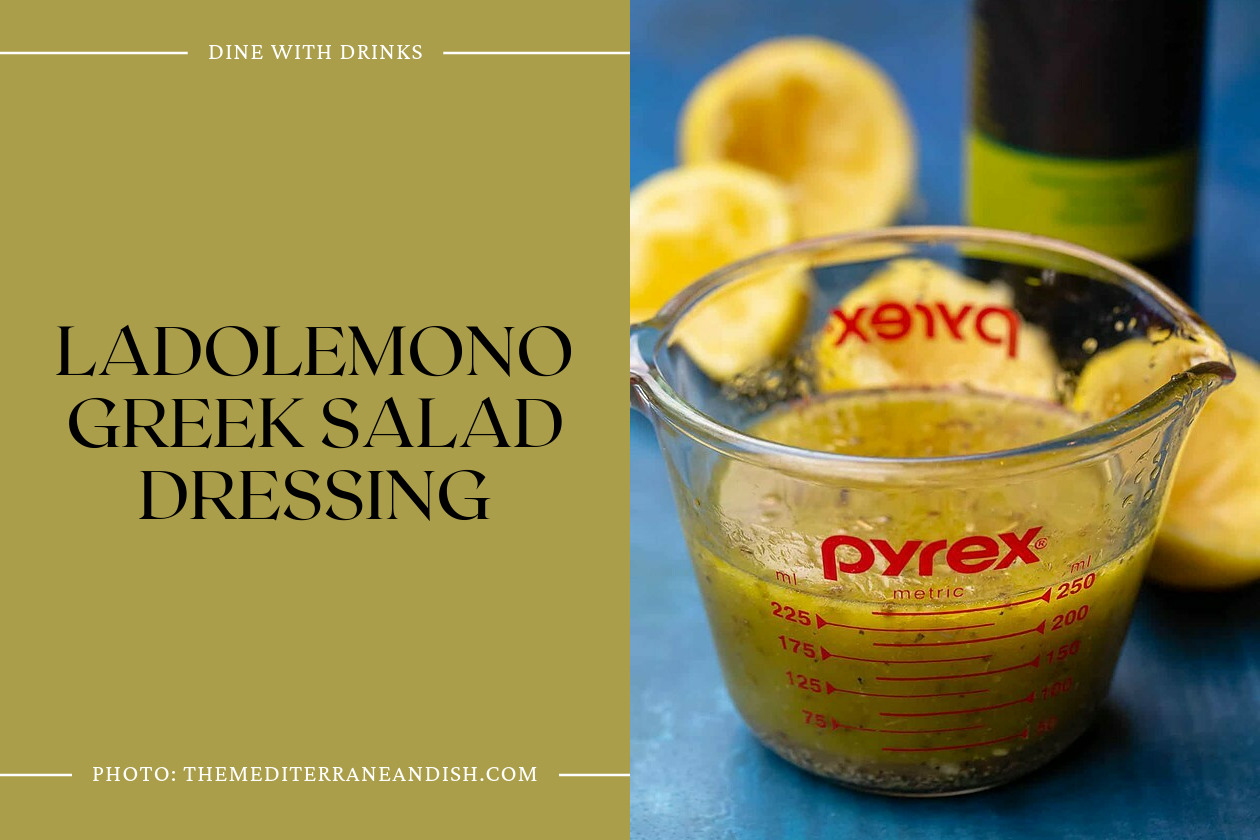 Ladolemono Greek Salad Dressing