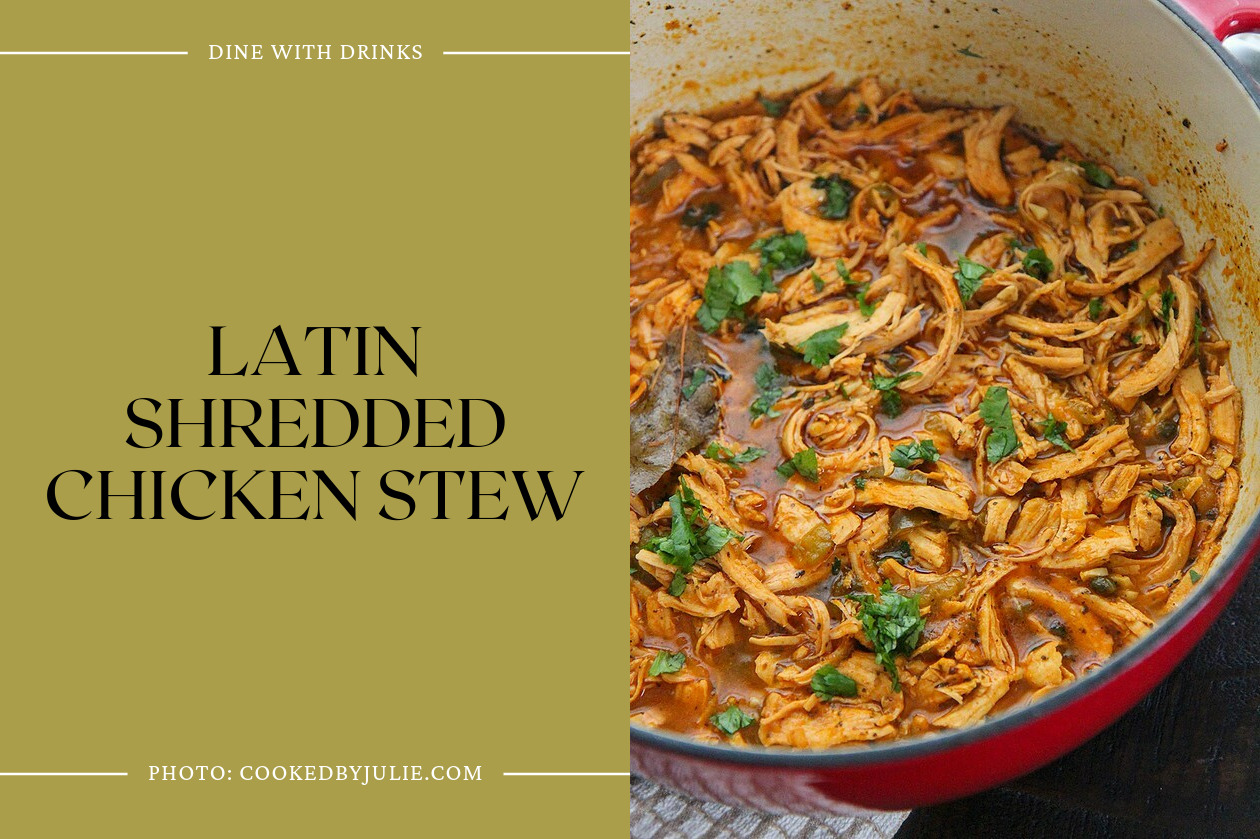 Latin Shredded Chicken Stew