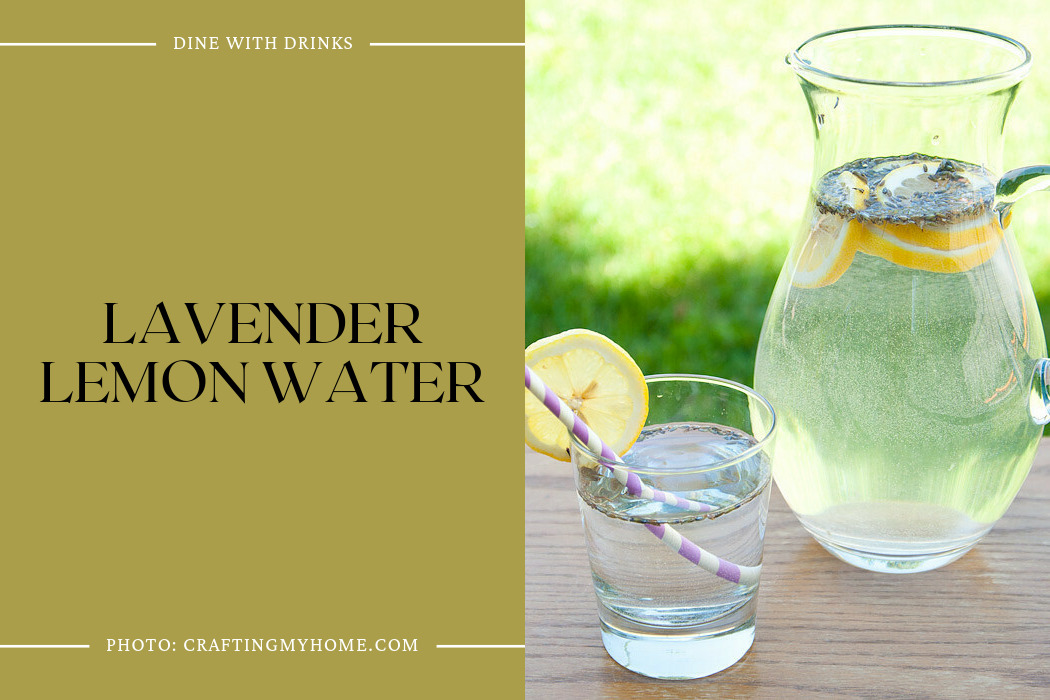 Lavender Lemon Water