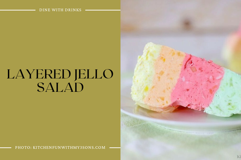 Layered Jello Salad