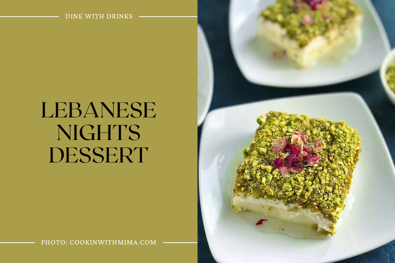 Lebanese Nights Dessert