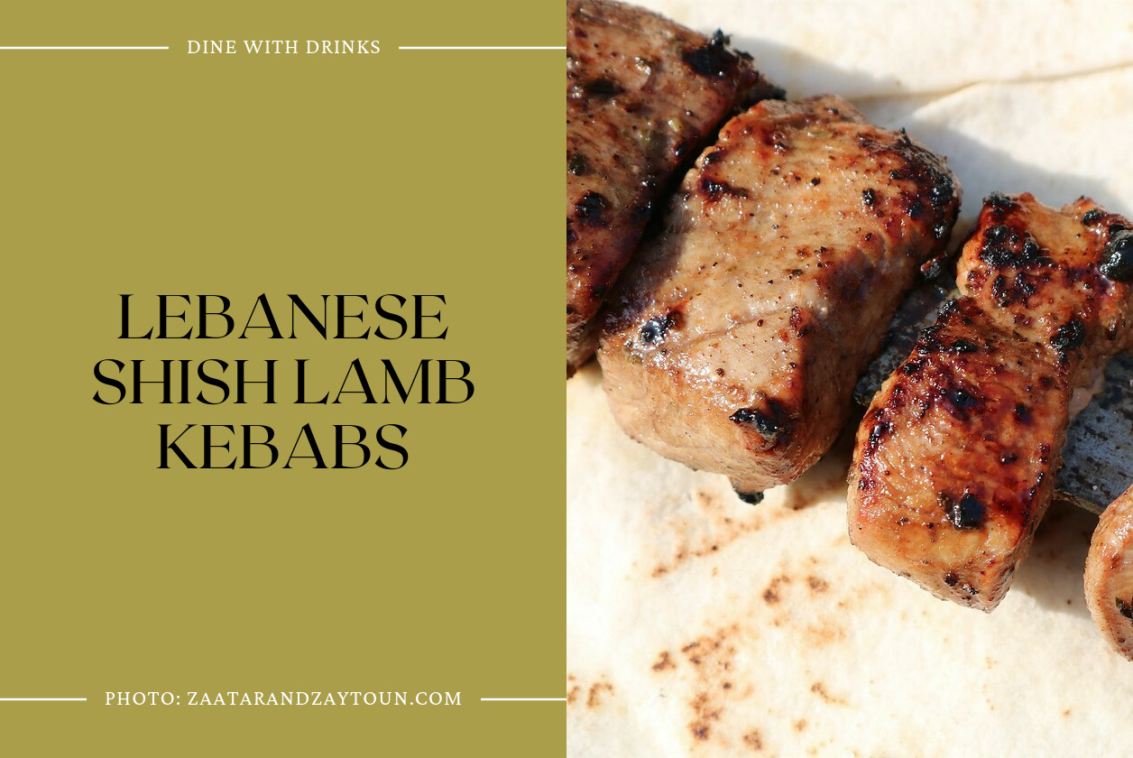Lebanese Shish Lamb Kebabs
