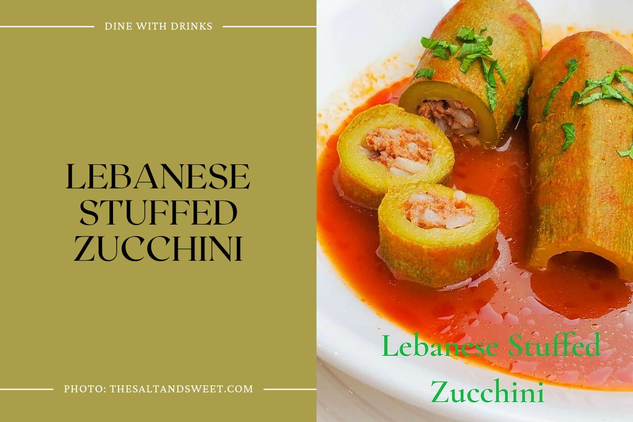 Lebanese Stuffed Zucchini