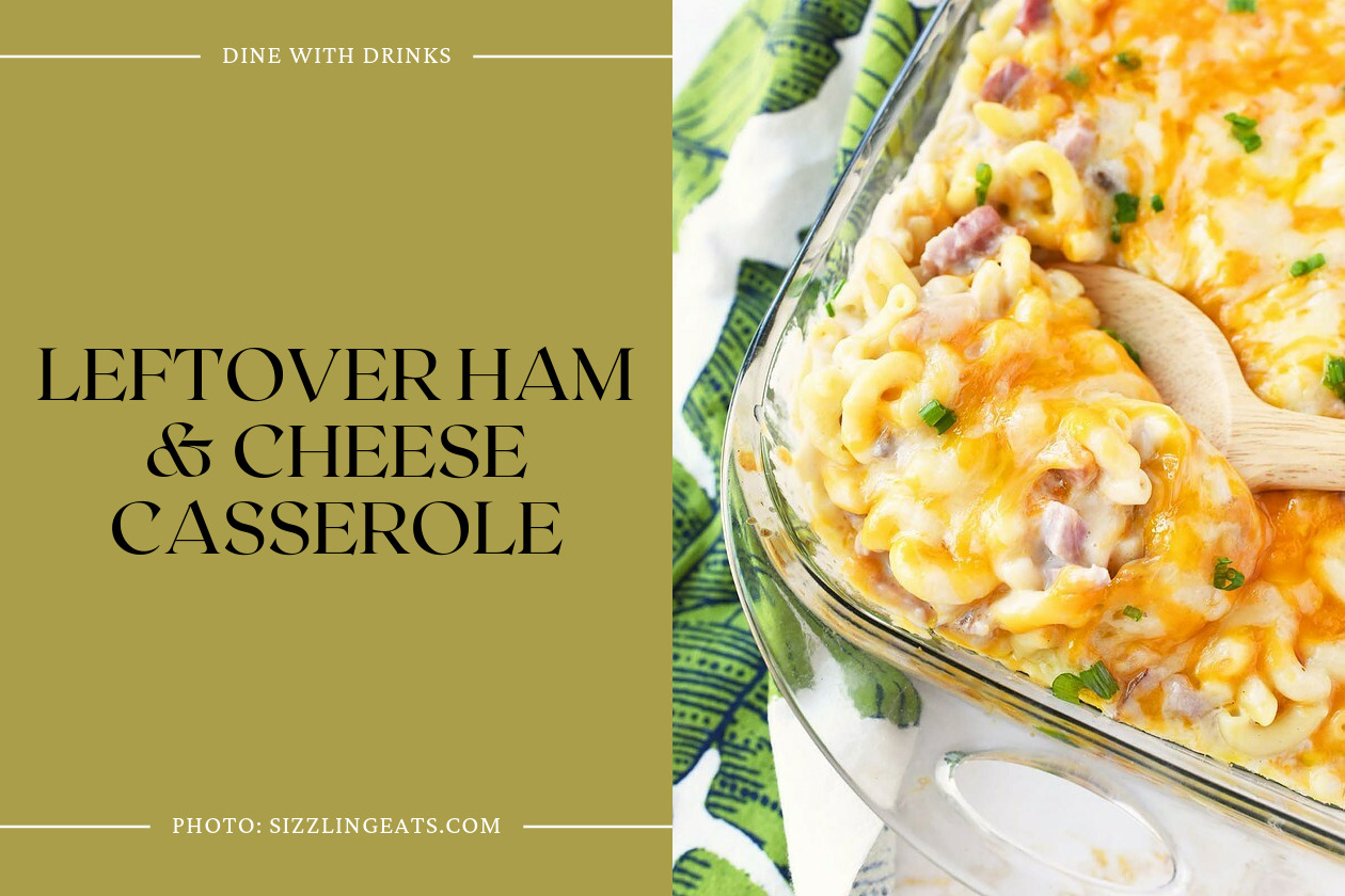 Leftover Ham & Cheese Casserole