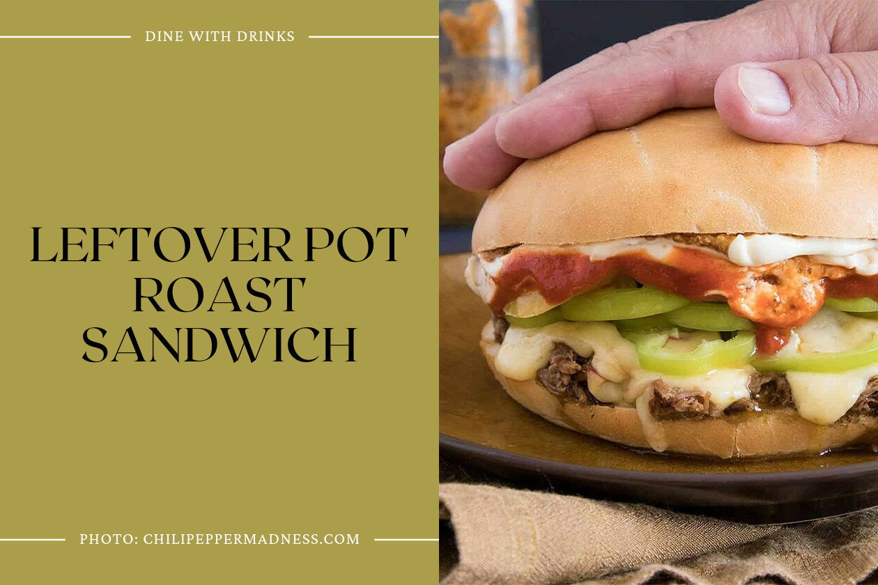 Leftover Pot Roast Sandwich