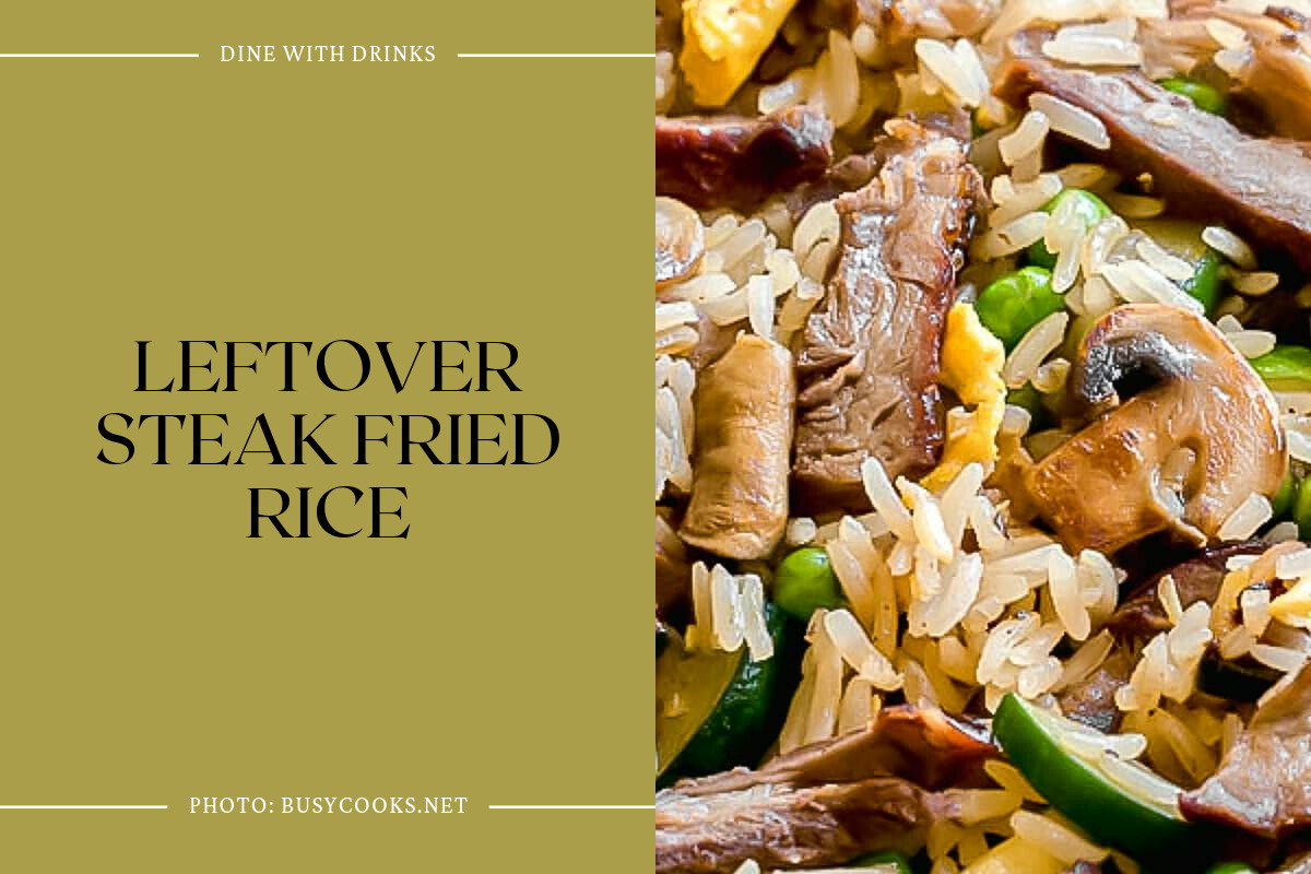 Leftover Steak Fried Rice