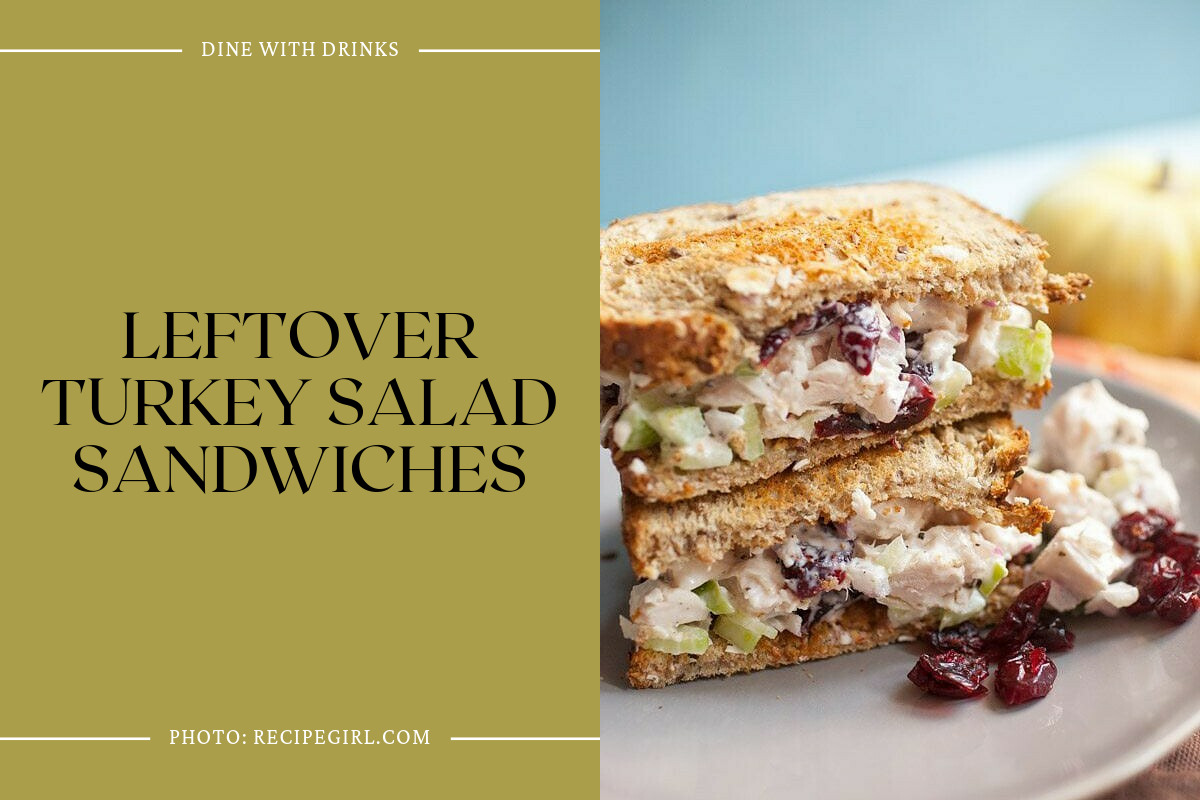 Leftover Turkey Salad Sandwiches