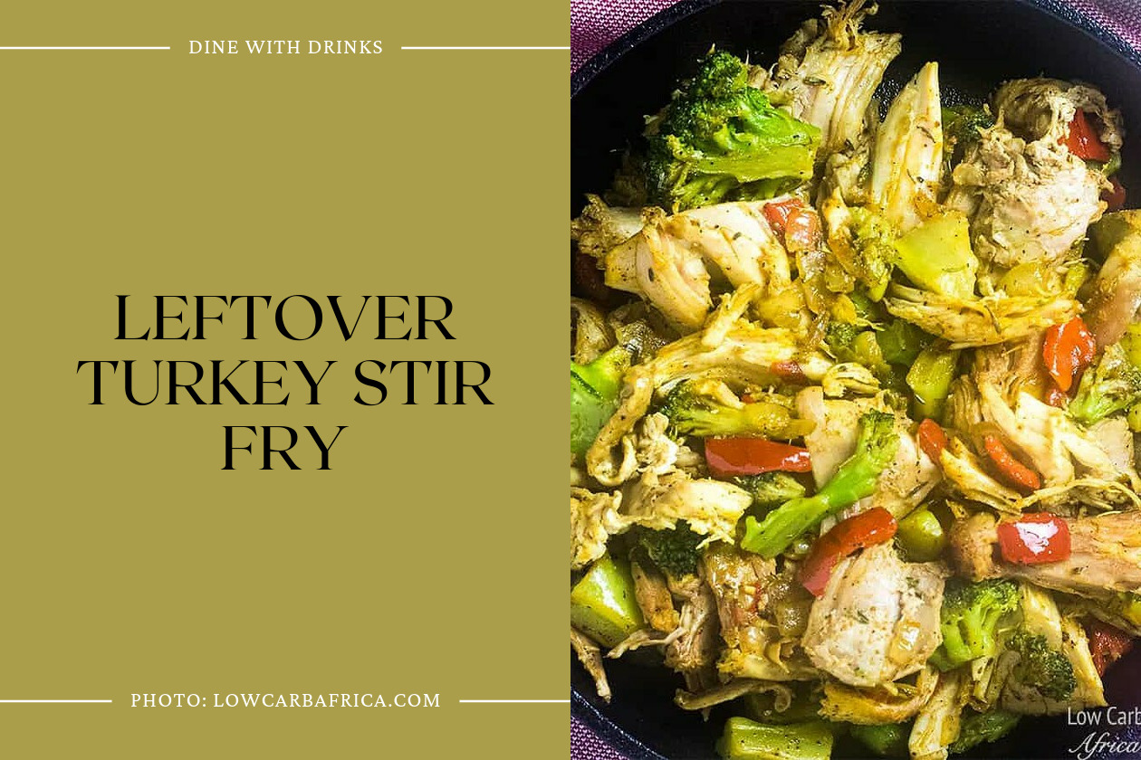 Leftover Turkey Stir Fry