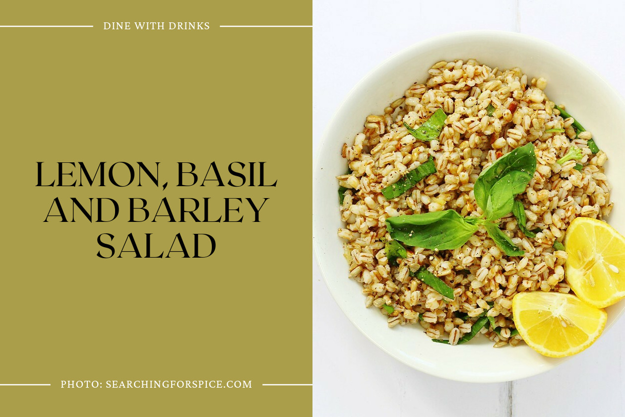 Lemon, Basil And Barley Salad