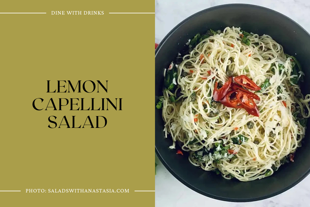 Lemon Capellini Salad