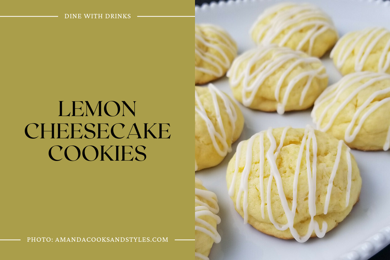 Lemon Cheesecake Cookies