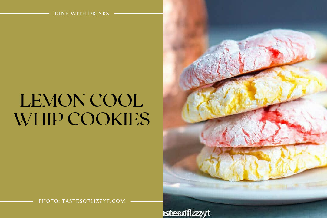 Lemon Cool Whip Cookies