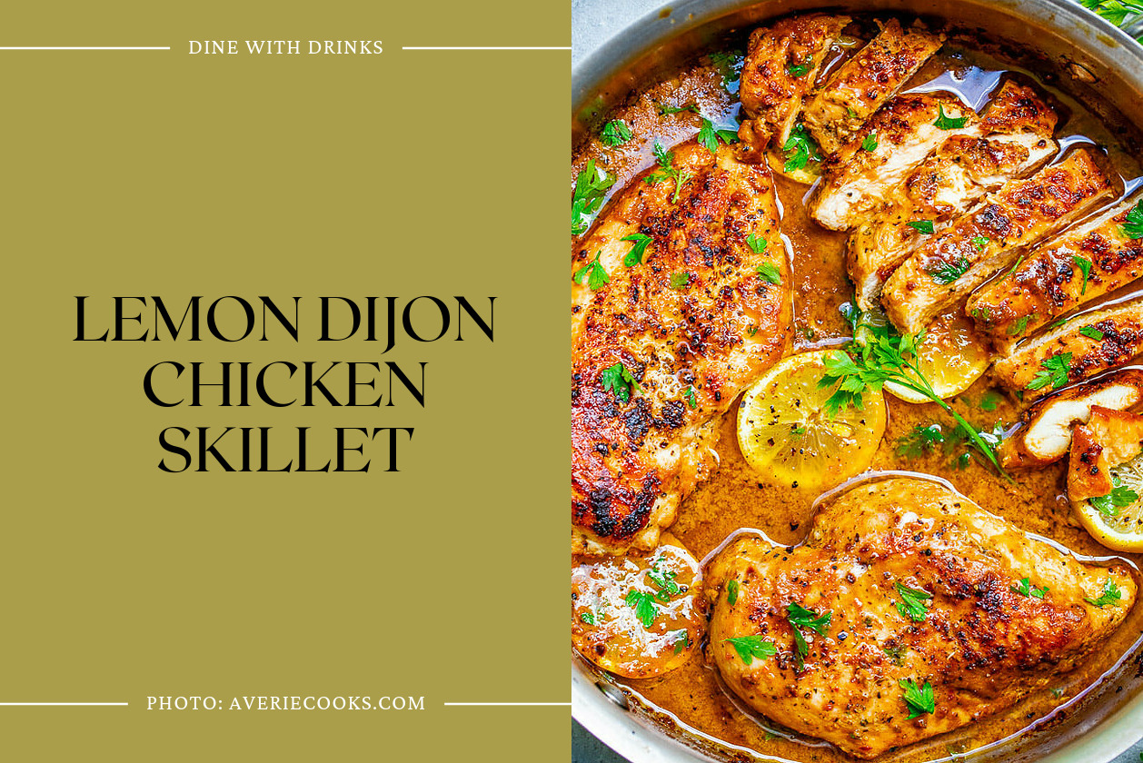 Lemon Dijon Chicken Skillet