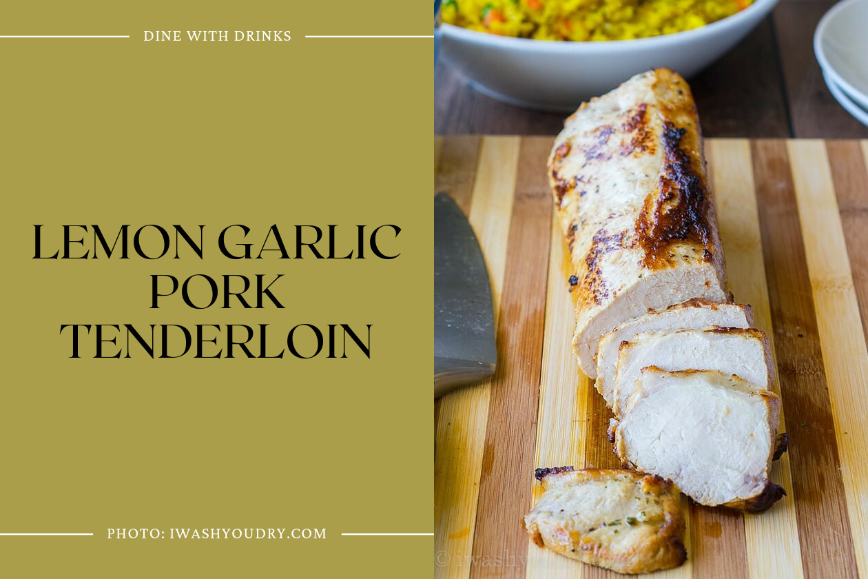 Lemon Garlic Pork Tenderloin