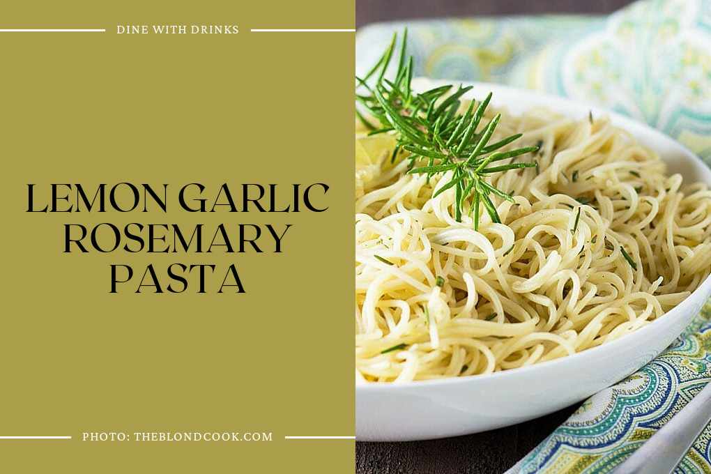 Lemon Garlic Rosemary Pasta