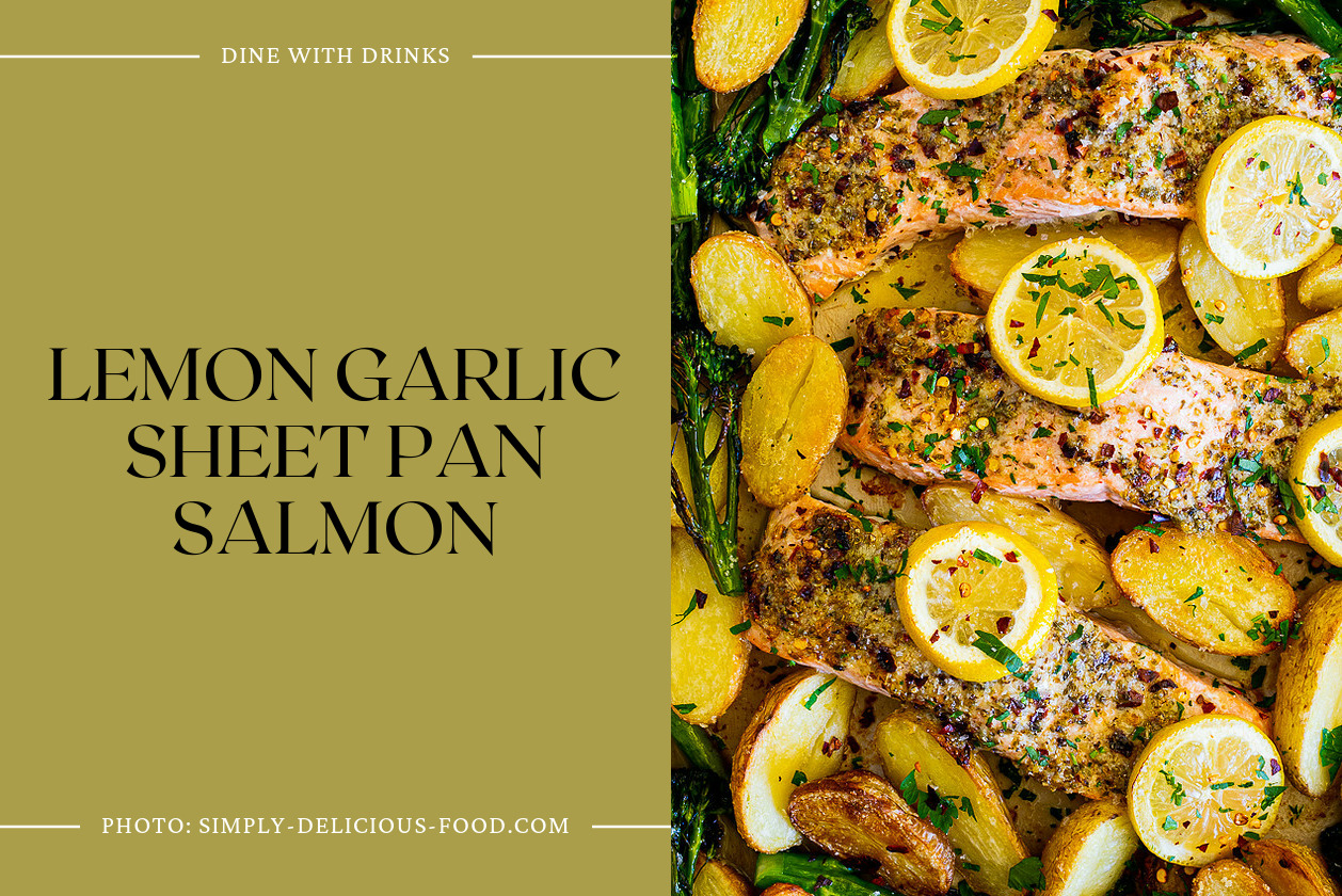 Lemon Garlic Sheet Pan Salmon