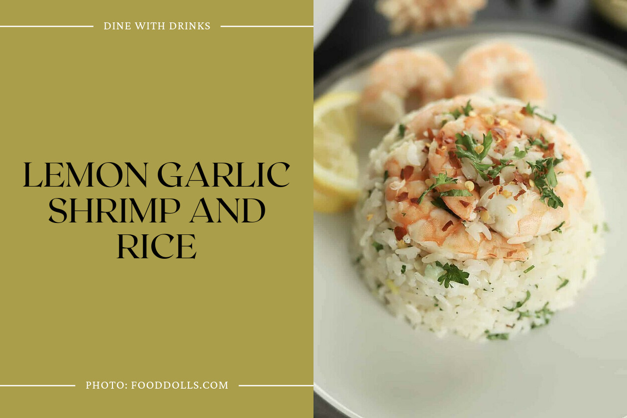 Lemon Garlic Shrimp And Rice