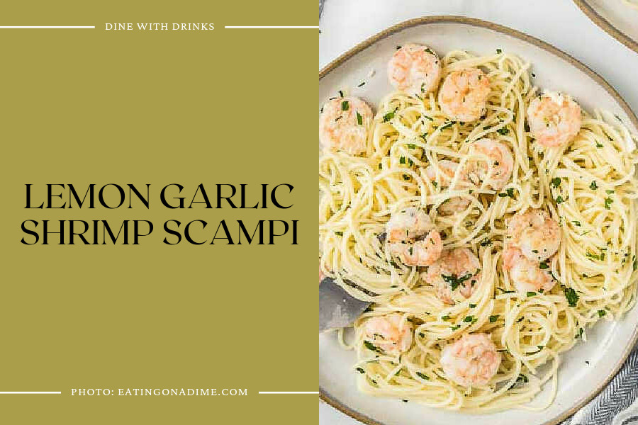 Lemon Garlic Shrimp Scampi