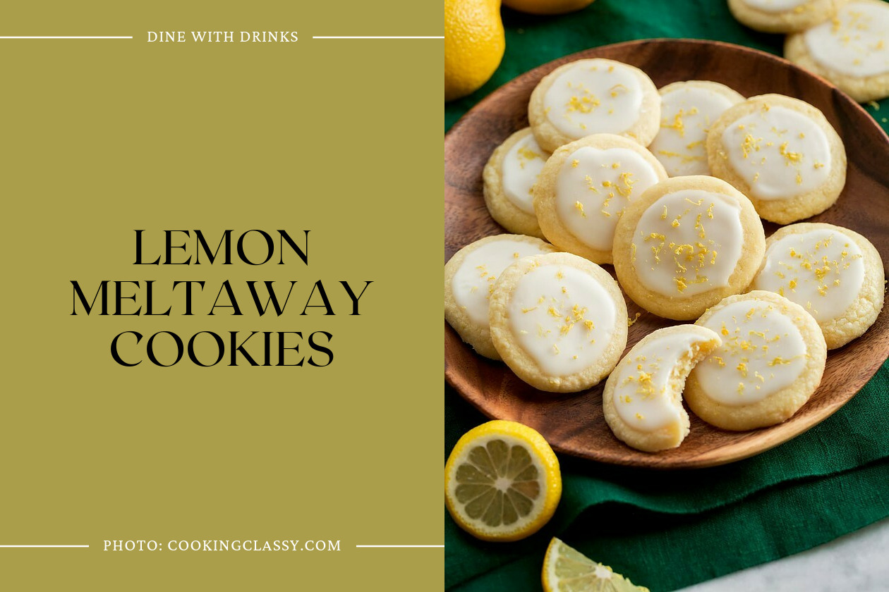 Lemon Meltaway Cookies